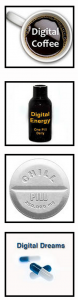 The Digital Pills: Wake, Sleep, Recharge, Relax - Effortlessly