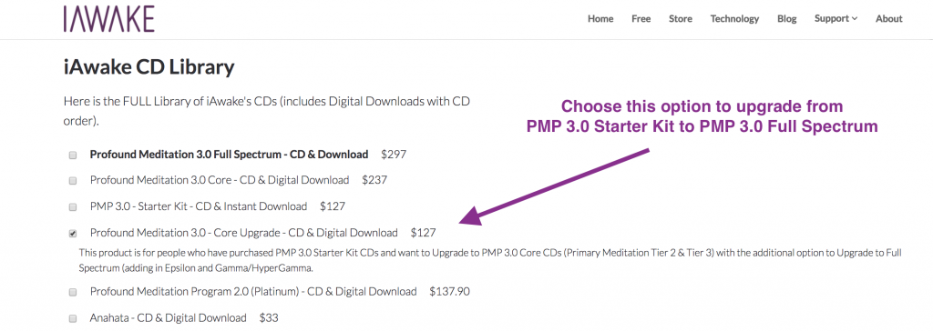 Upgrading from PMP3 Starter Kit CD to Full