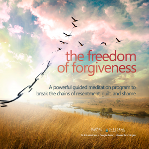 The Freedom of Forgiveness