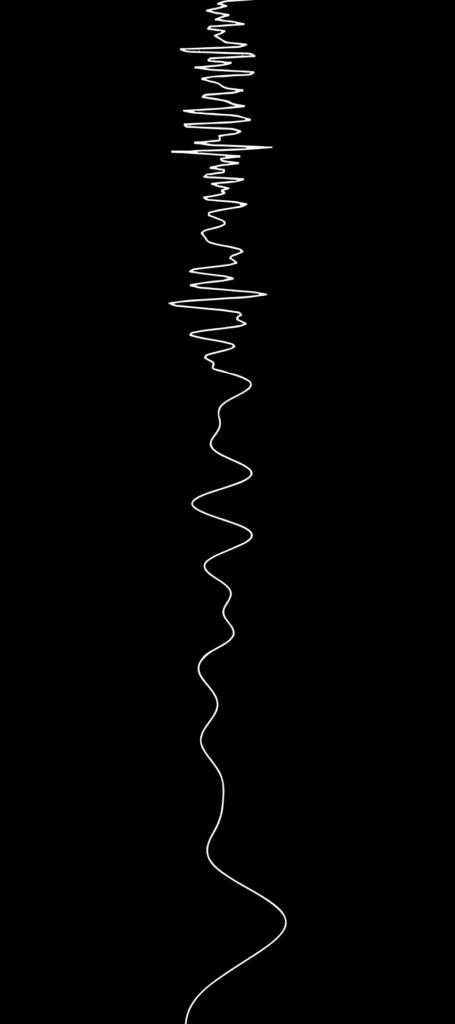 Brainwave patterns from gamma to delta